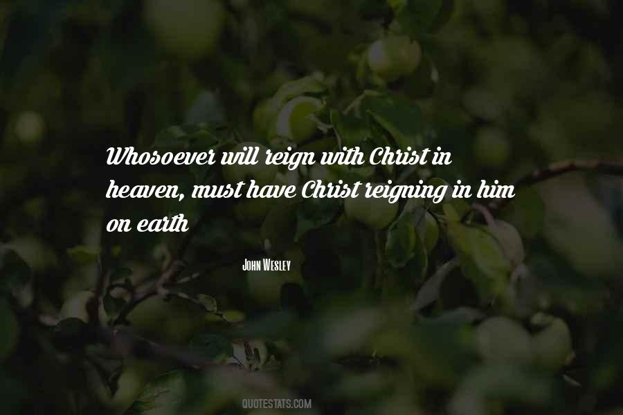 Quotes About The Reign Of Christ #87554