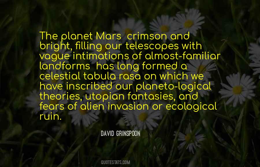 Quotes About The Planet Mars #50711