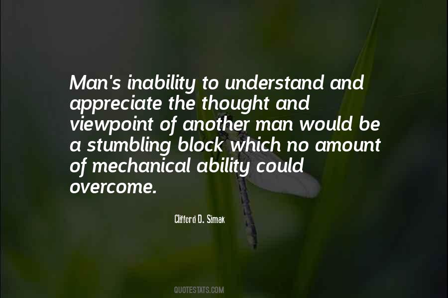 Quotes About Inability #1319888