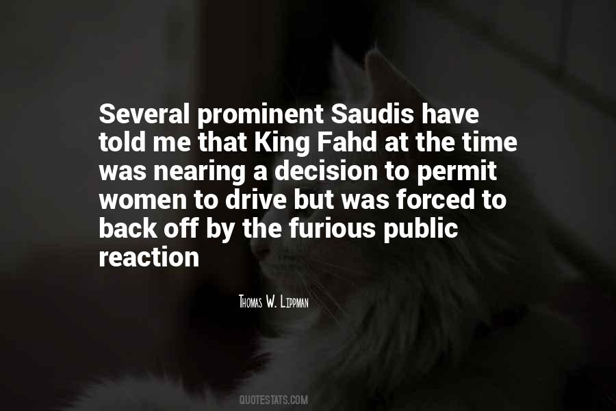 Quotes About Saudis #58483