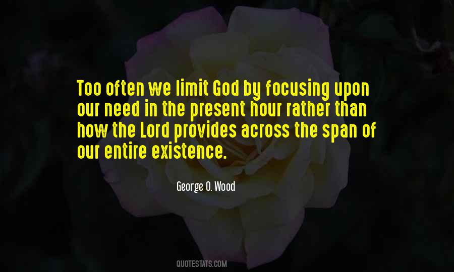 Lord Provides Quotes #1552139