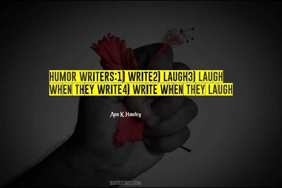 Writers Humor Quotes #789719