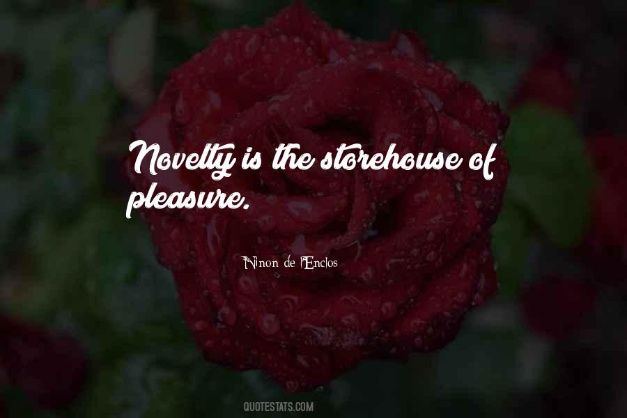 Quotes About Novelty #1051195