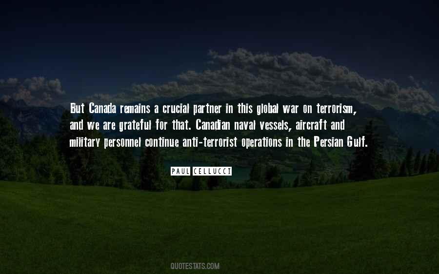 Quotes About Canadian Military #1383841