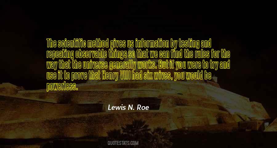 Quotes About Roe #1282836