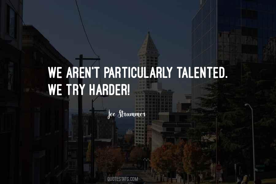 Quotes About Try Harder #685297