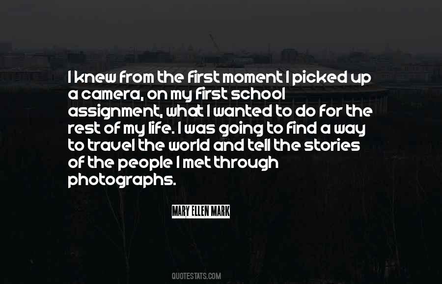 Moment I Knew Quotes #165158