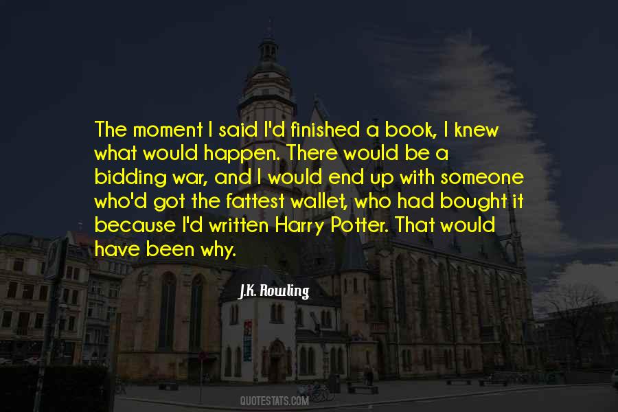 Moment I Knew Quotes #363621