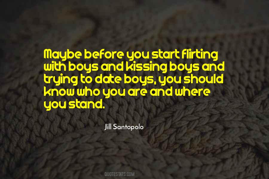 Quotes About Kissing And Love #170860