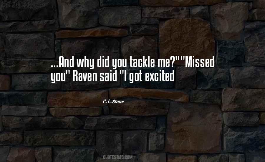 Quotes About Tackle #1083286