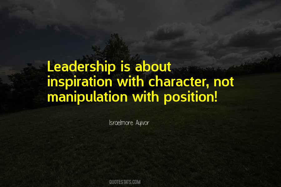 Leaders Leadership Quotes #1012316