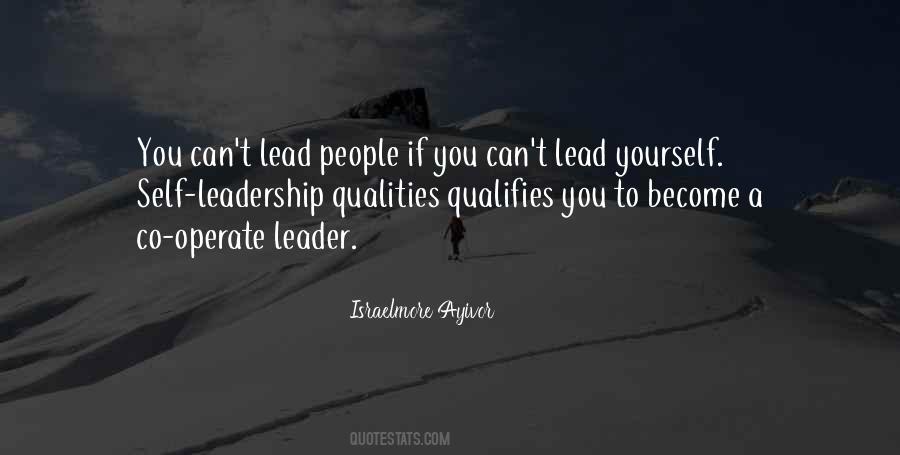 Leaders Leadership Quotes #1208507