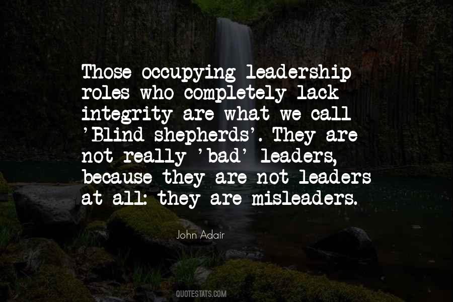 Leaders Leadership Quotes #21397