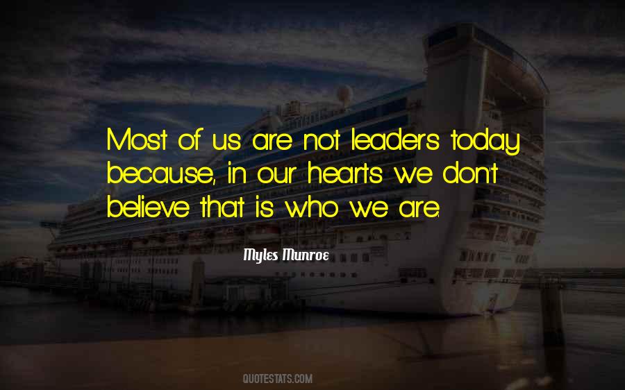 Leaders Leadership Quotes #357314