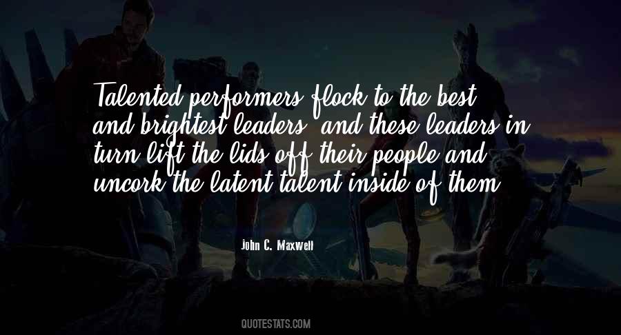 Leaders Leadership Quotes #806721