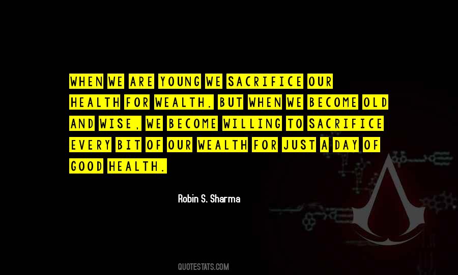Quotes About Health And Wealth #1248378