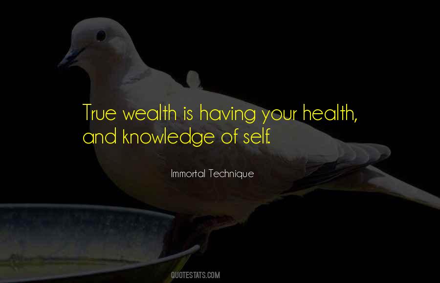 Quotes About Health And Wealth #1585348