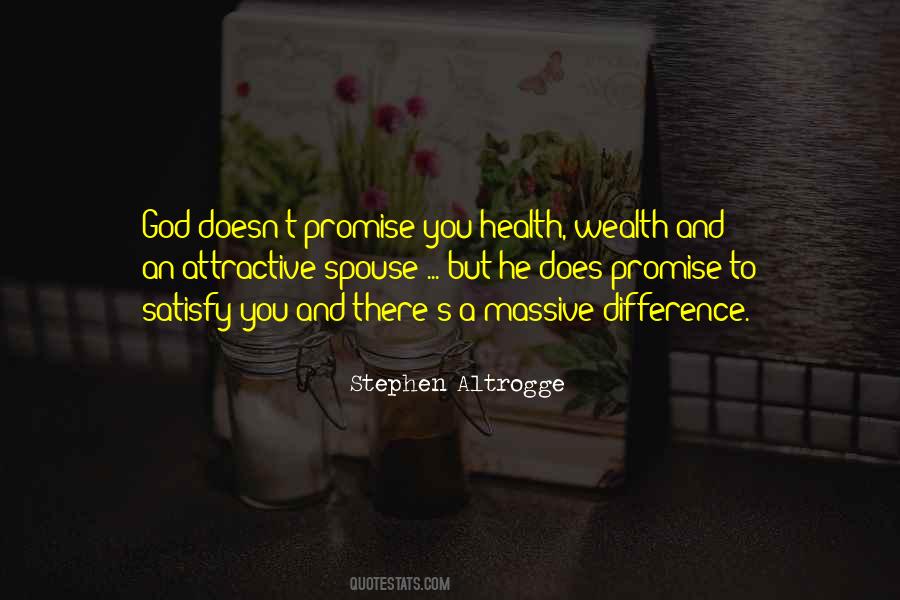 Quotes About Health And Wealth #1650790