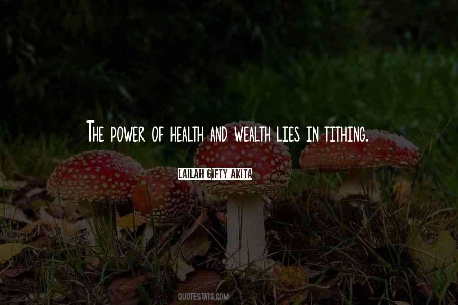 Quotes About Health And Wealth #962161