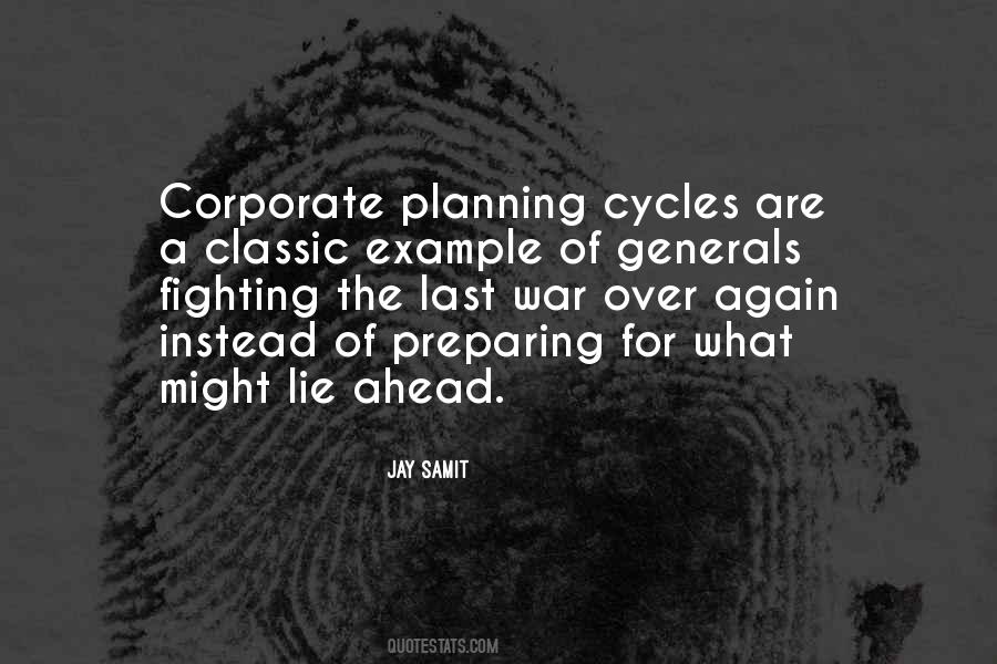 Quotes About Over Planning #939116