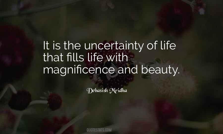 Quotes About The Magnificence Of Life #939405