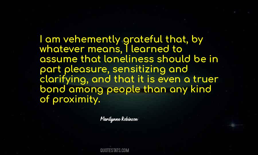 Quotes About Proximity #307440 Quotes About Proximity #307440