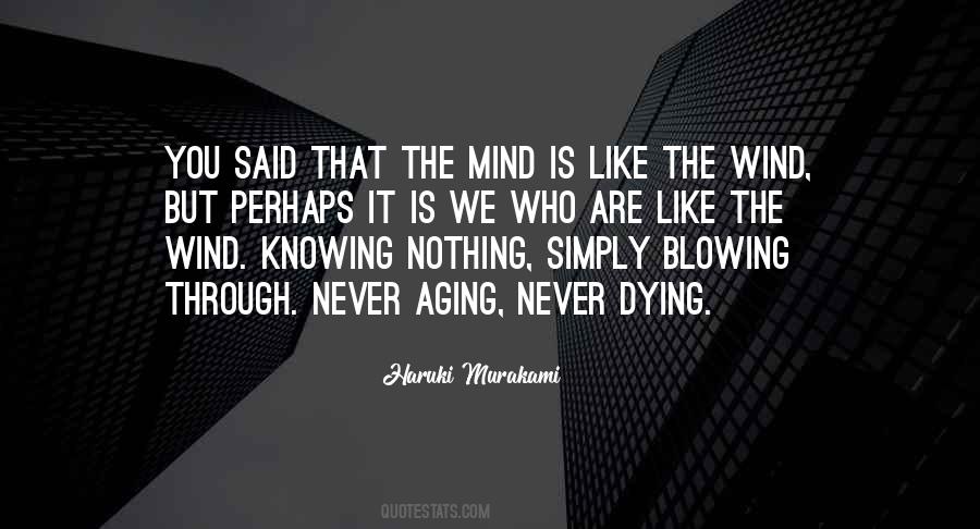 Quotes About Blowing Wind #736389