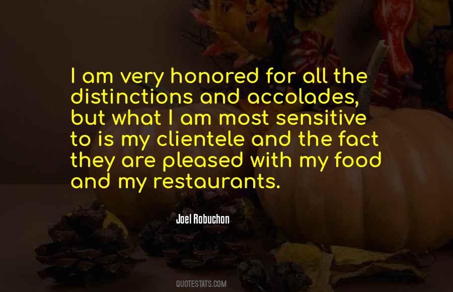 Quotes About Accolades #414047