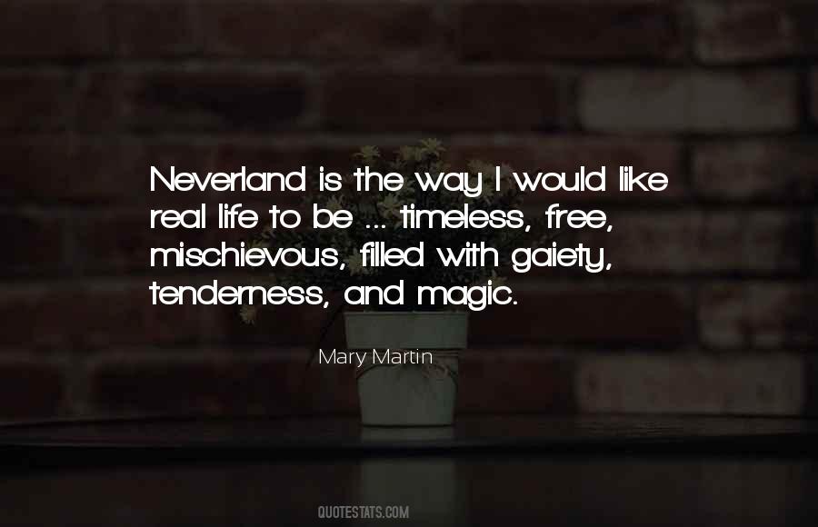 Quotes About Neverland #1310997