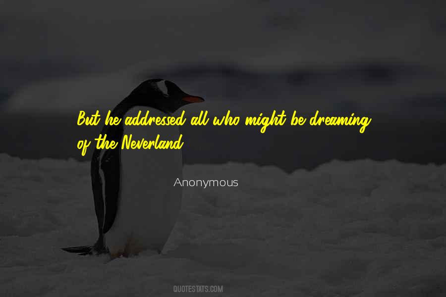 Quotes About Neverland #1842328