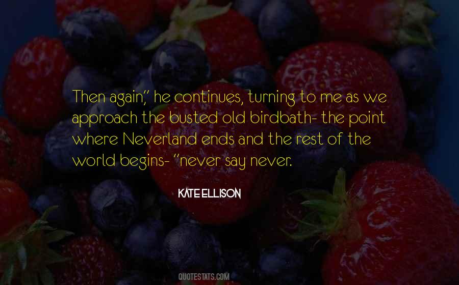 Quotes About Neverland #1876712