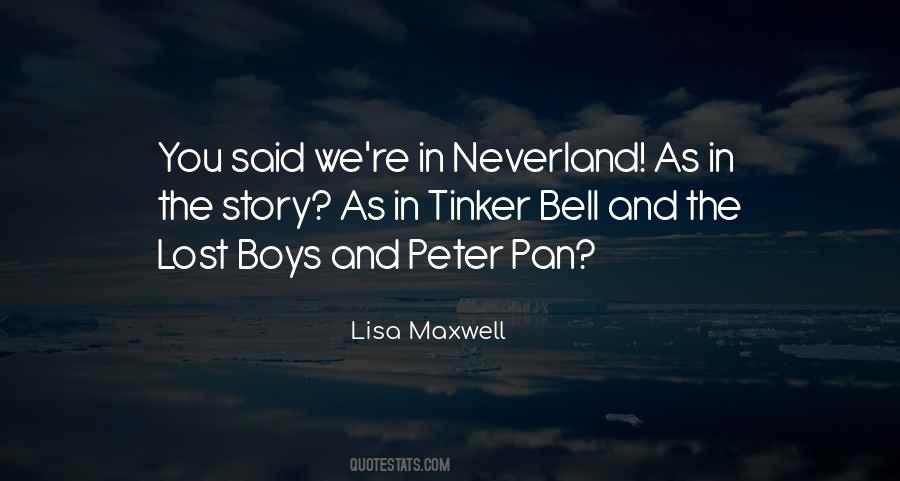 Quotes About Neverland #278909