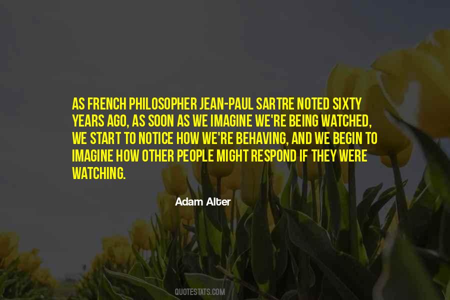 Quotes About Sartre #203412