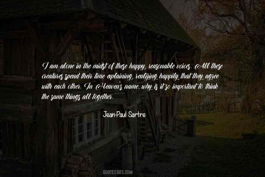 Quotes About Sartre #42817