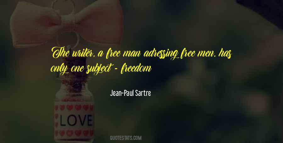 Quotes About Sartre #98884