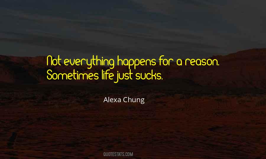Quotes About Happens For A Reason #1516347