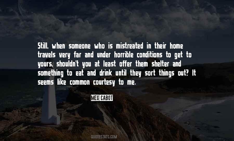 Quotes About Common Courtesy #1012473