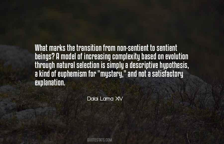 Quotes About Sentient Beings #1248420