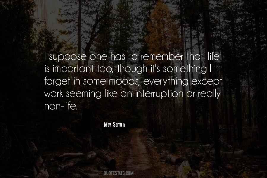 Non Work Quotes #1443490