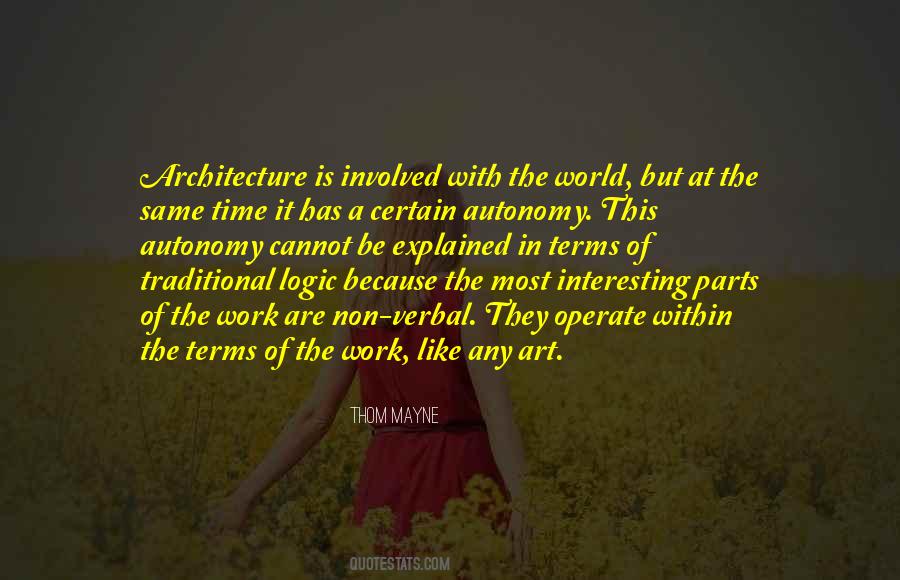 Non Work Quotes #1451573