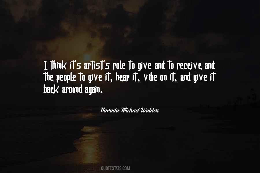 Quotes About Give And Receive #270246