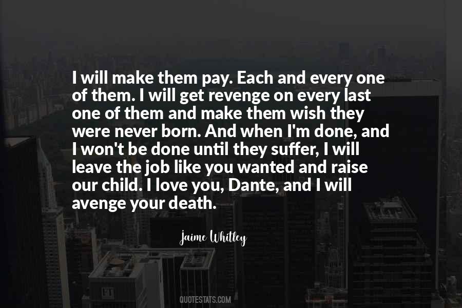 Quotes About Revenge And Love #1272467