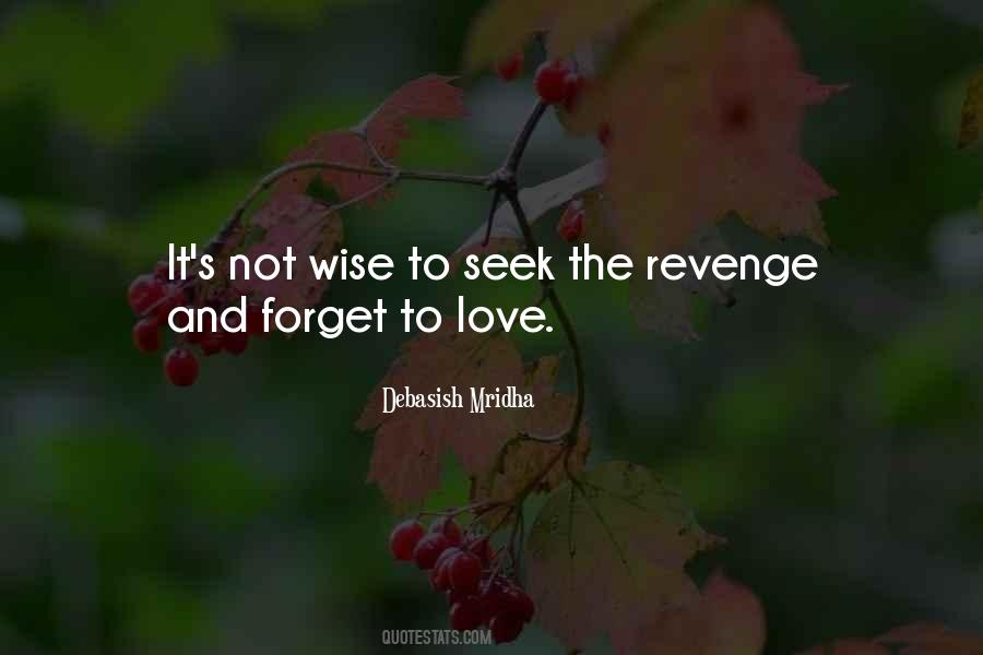 Quotes About Revenge And Love #163645