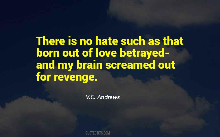 Quotes About Revenge And Love #437522