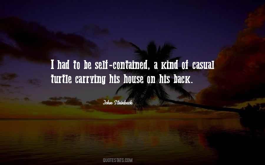 Quotes About Self Contained #1196230