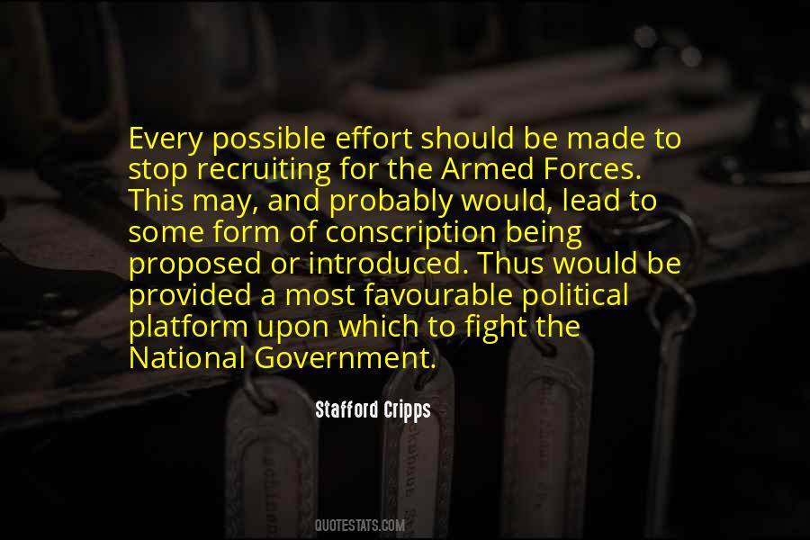 Quotes About Conscription #233964