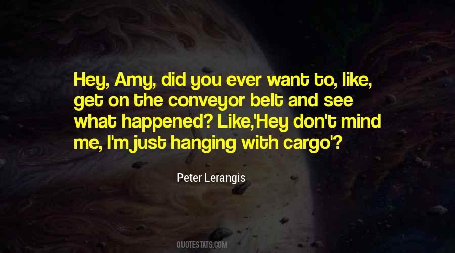 Quotes About Cargo #1764562
