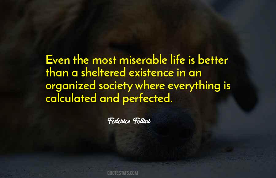 Quotes About Miserable Life #249212