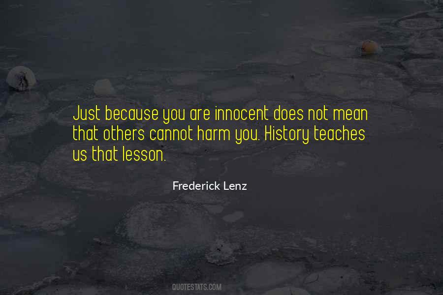 Quotes About What History Teaches Us #63558