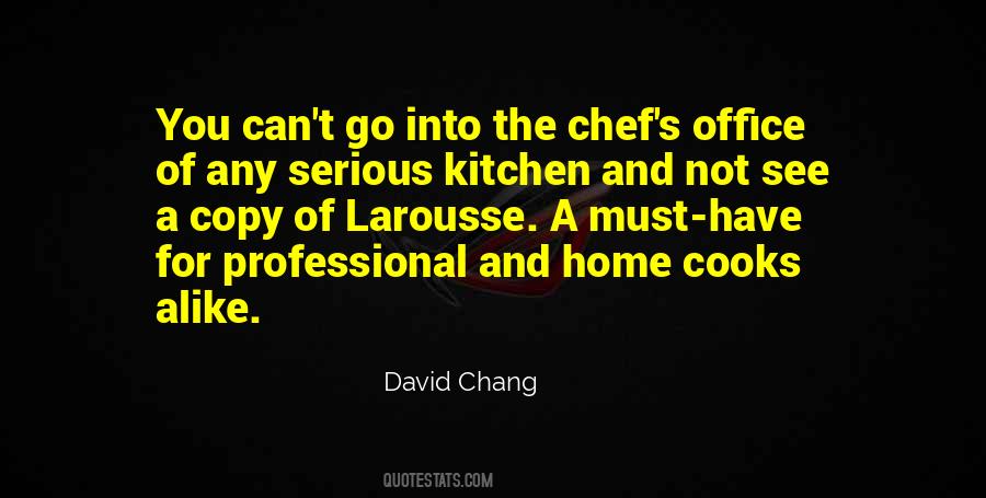 Quotes About Cooks In The Kitchen #1775433